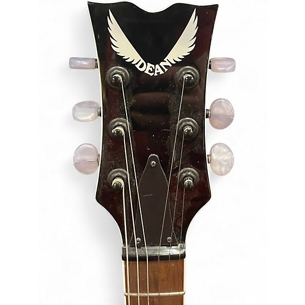 Used Dean THOROUGHBRED BLUE Solid Body Electric Guitar