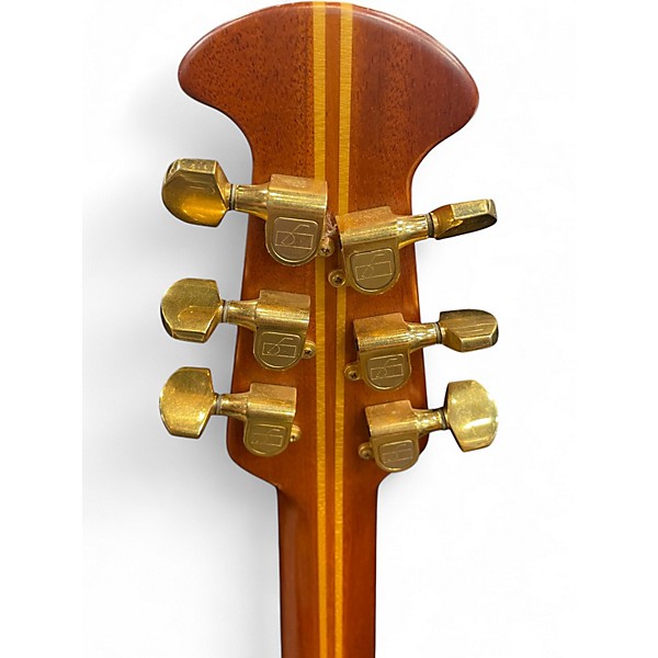 Used Ovation 1868 Elite Natural Acoustic Electric Guitar