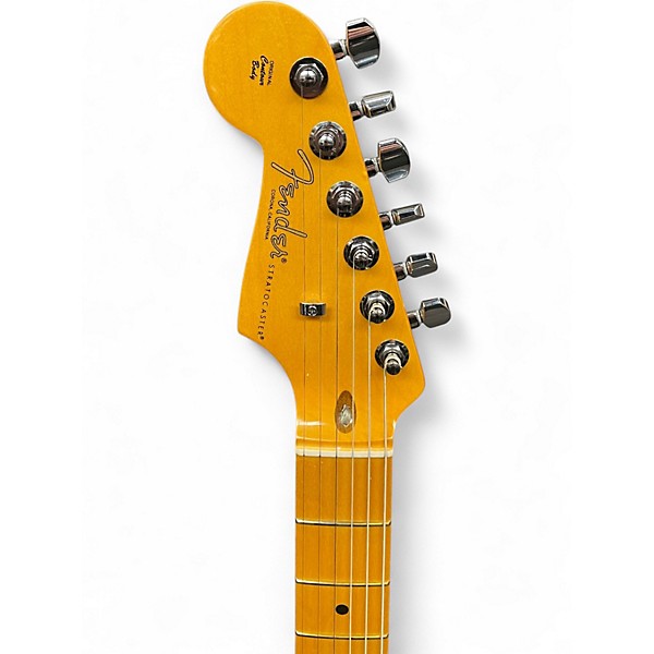 Used Fender American Professional II Stratocaster Silver Solid Body Electric Guitar