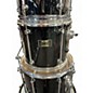 Used Mapex 4 Piece Mars Piano Black Drum Kit