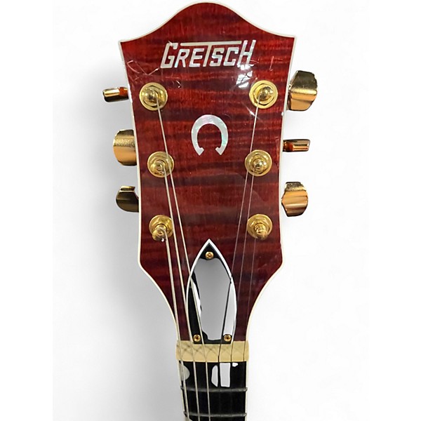 Used Gretsch Guitars G6120 Chet Atkins Signature TIGERFLAME MAPPLE Hollow Body Electric Guitar