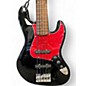 Used Squier Affinity Jazz Bass V 5 String Black Electric Bass Guitar