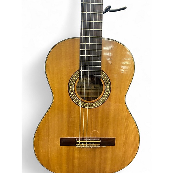 Used 1960s Paganini 606 natural Classical Acoustic Guitar