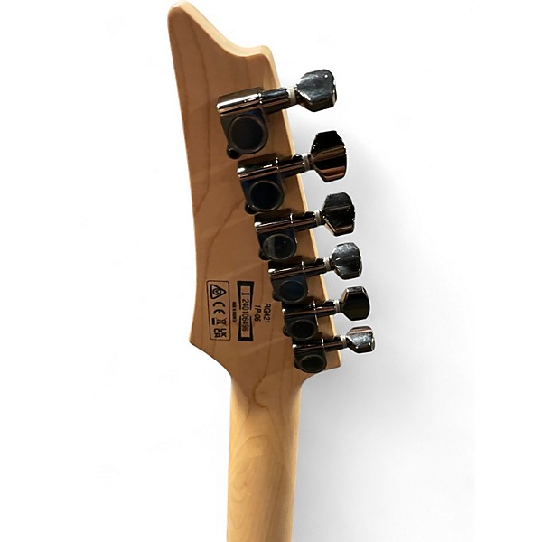 Used Ibanez RG421 Natural Mahogany Solid Body Electric Guitar