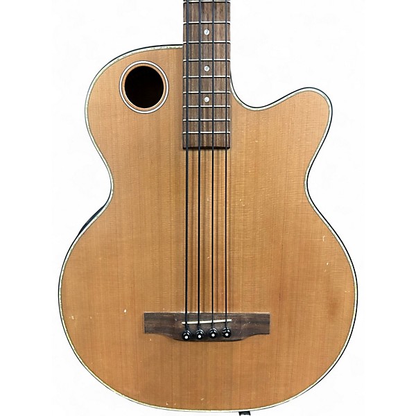 Used Boulder Creek EBR3-N4 Natural Satin  Acoustic Bass Guitar