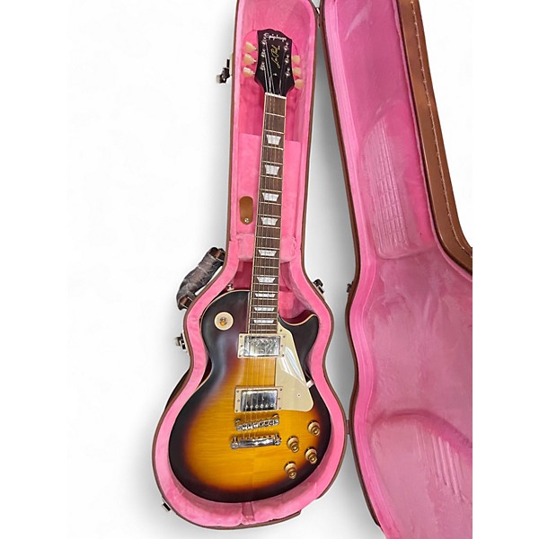 Used Epiphone Les Paul Standard Custom 59 Tobacco Sunburst Solid Body Electric Guitar