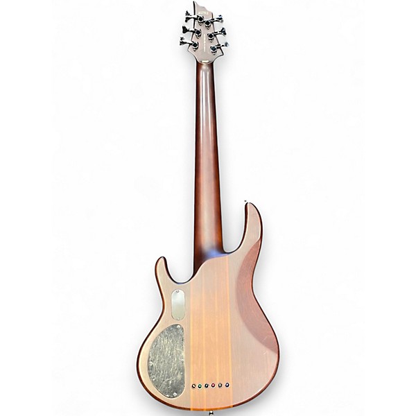 Used ESP LTD D6 6 String Walnut Electric Bass Guitar