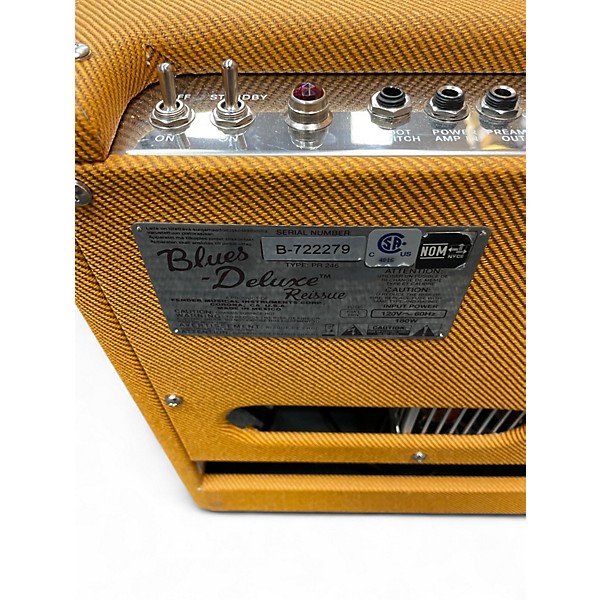 Used Fender Blues Deluxe Reissue 40W 1x12 Tweed Tube Guitar Combo Amp