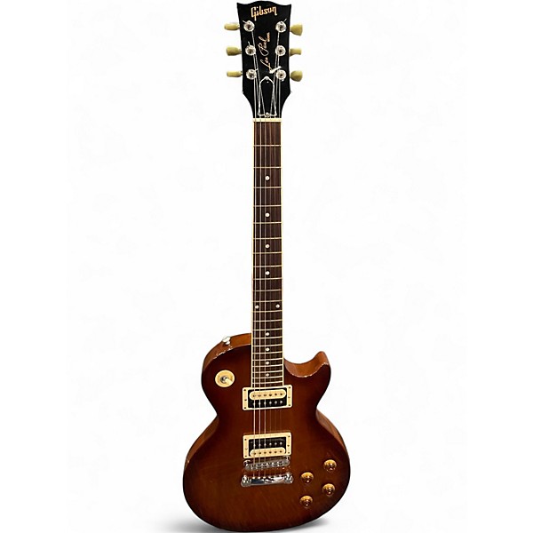 Used 2015 Gibson Les Paul Tribute Natural Brown Solid Body Electric Guitar