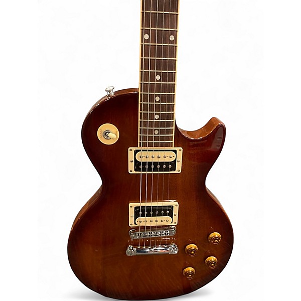 Used 2015 Gibson Les Paul Tribute Natural Brown Solid Body Electric Guitar