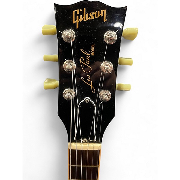 Used 2015 Gibson Les Paul Tribute Natural Brown Solid Body Electric Guitar