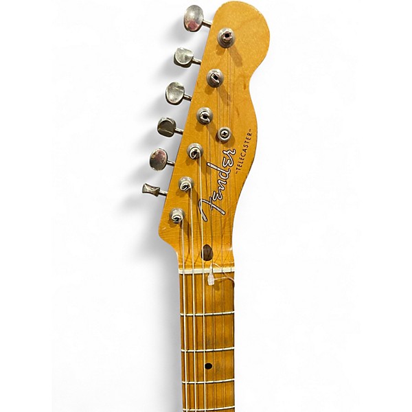 Used Fender Road Worn Player Telecaster Butterscotch Blonde Solid Body Electric Guitar