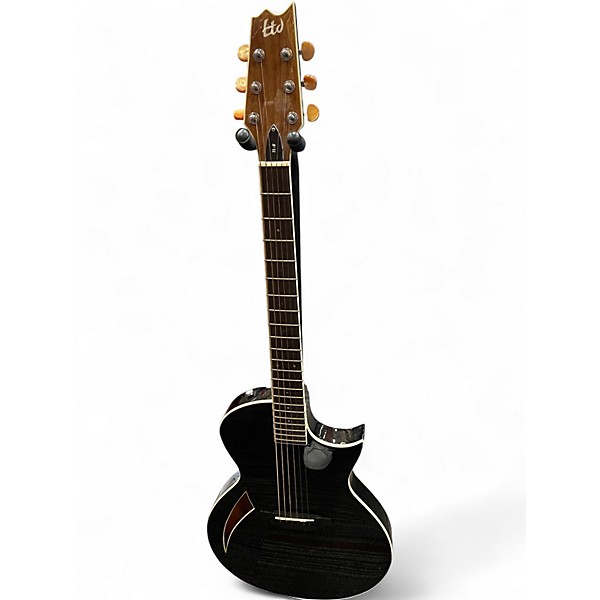 Used ESP LTD TL6 Black Acoustic Electric Guitar