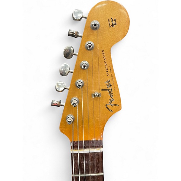 Used Fender VINTERA II STRATOCASTER ROADWORN Daphne Blue Solid Body Electric Guitar