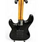 Used 1980s Squier STRATOCASTER SILVER LABEL Black Solid Body Electric Guitar