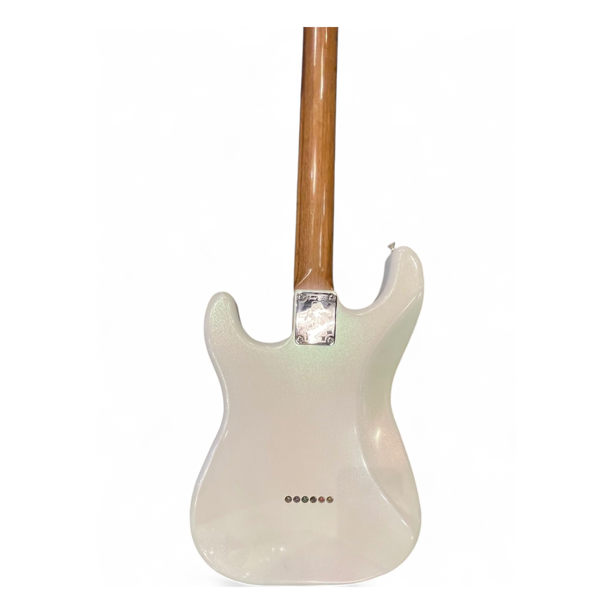 Used Bluesman Vintage SEDAN DELUXE Pearlescent White Solid Body