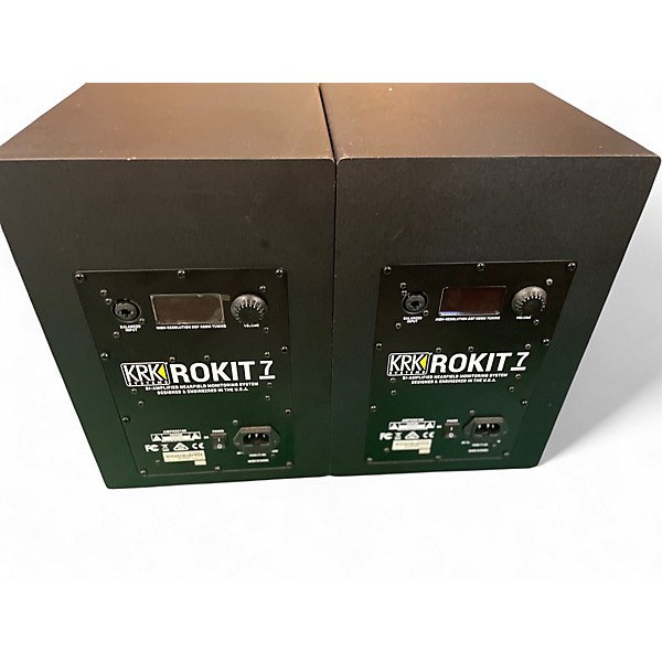 Used KRK RP7 ROKIT G4 3-Way Pair Powered Monitor
