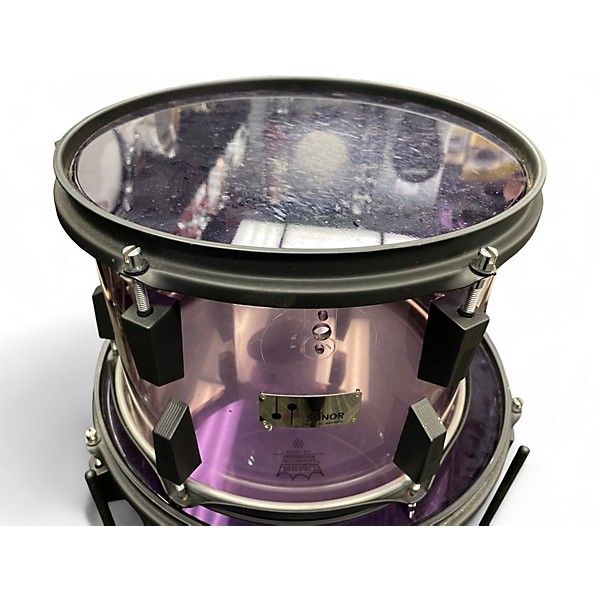 Vintage 1970s SONOR 5 Piece Champion Acrylic BLACK MIST Drum Kit