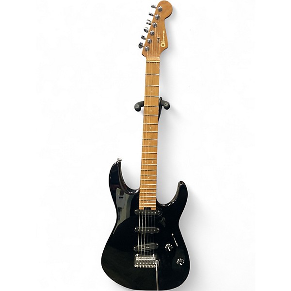 Used Charvel PRO-MOD DK22 SSS Black Solid Body Electric Guitar