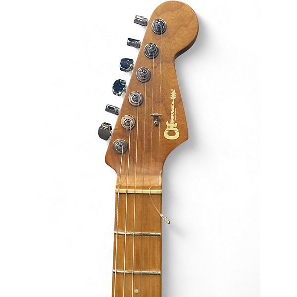 Used Charvel PRO-MOD DK22 SSS Black Solid Body Electric Guitar