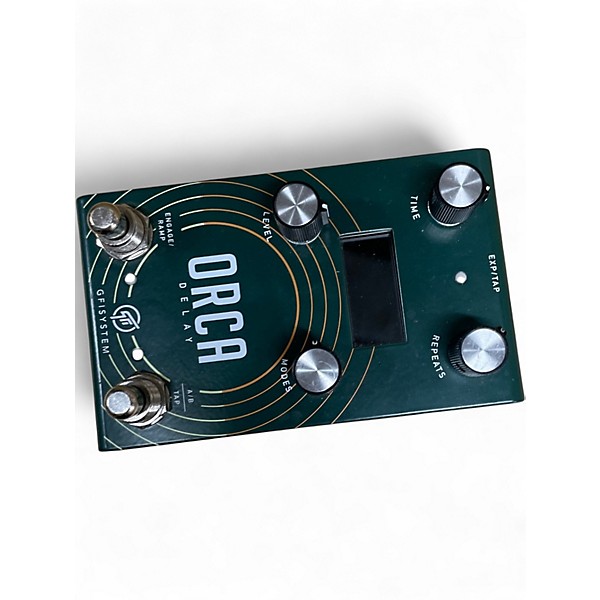 Used GFI Musical Products ORCA DELAY Effect Pedal