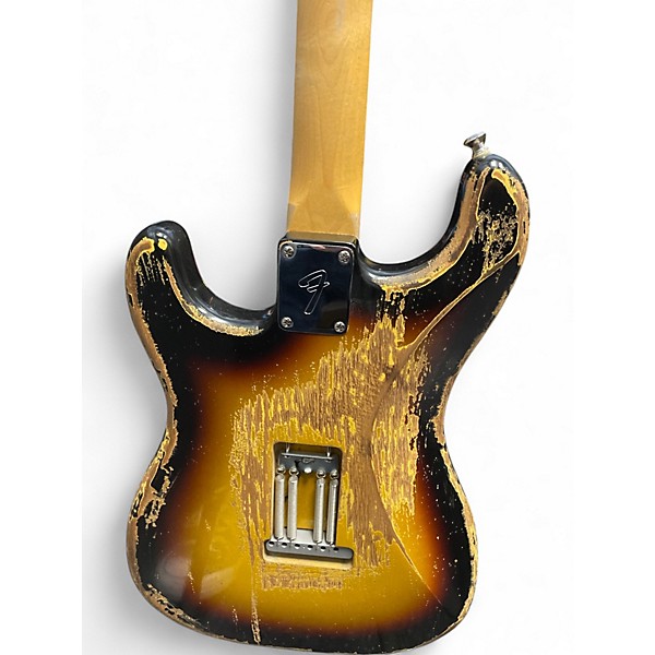 Used 2018 Fender ORIGINAL 60'S STRATOCASTER 3 Color Sunburst Solid Body Electric Guitar