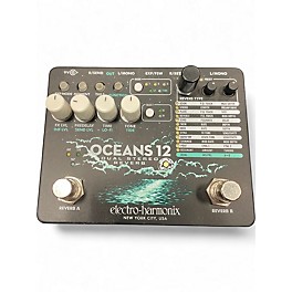 Used Electro-Harmonix OCEANS 12 DUAL STEREO Effect Pedal