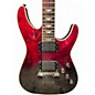 Used Schecter Guitar Research Omen Extreme 6 Blood Burst Solid Body Electric Guitar
