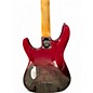 Used Schecter Guitar Research Omen Extreme 6 Blood Burst Solid Body Electric Guitar