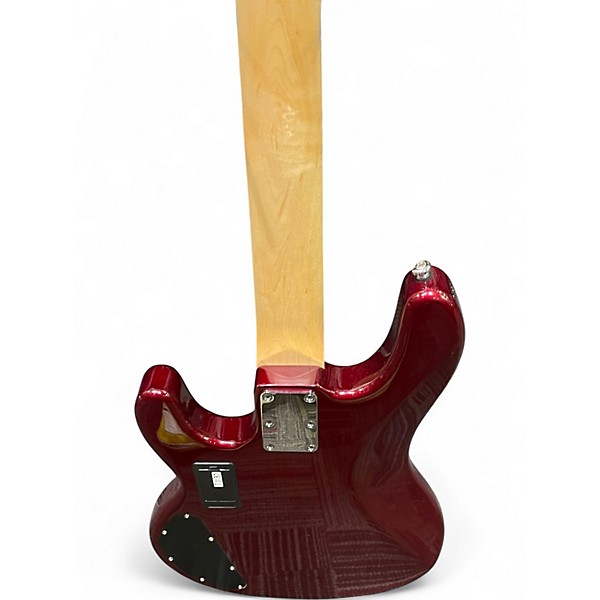 Used Sterling by Music Man Ray4HH Rangoon Red Electric Bass Guitar