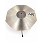 Used SABIAN 18in aax rocktagon crash Cymbal