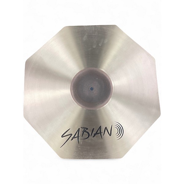 Used SABIAN 18in aax rocktagon crash Cymbal