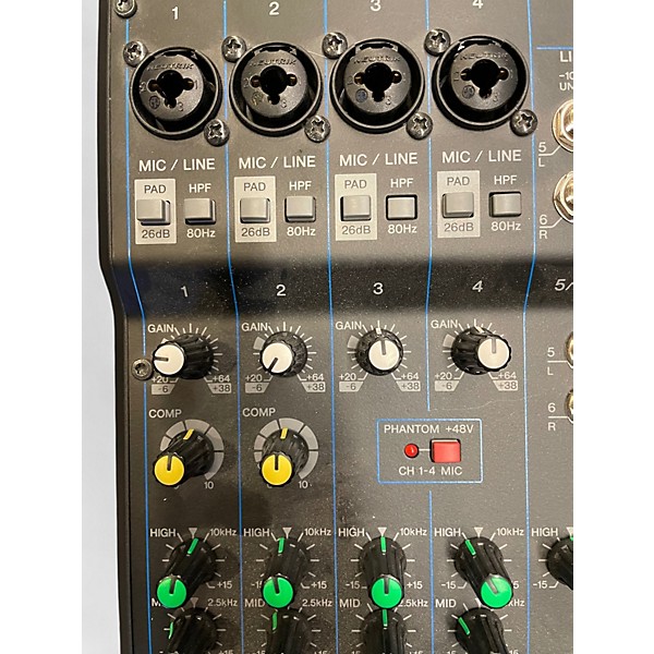 Used Yamaha MG10 Unpowered Mixer