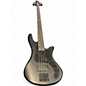 Used Schecter Guitar Research Stiletto Stealth Black Electric Bass Guitar thumbnail