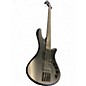Used Schecter Guitar Research Stiletto Stealth Black Electric Bass Guitar