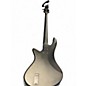 Used Schecter Guitar Research Stiletto Stealth Black Electric Bass Guitar
