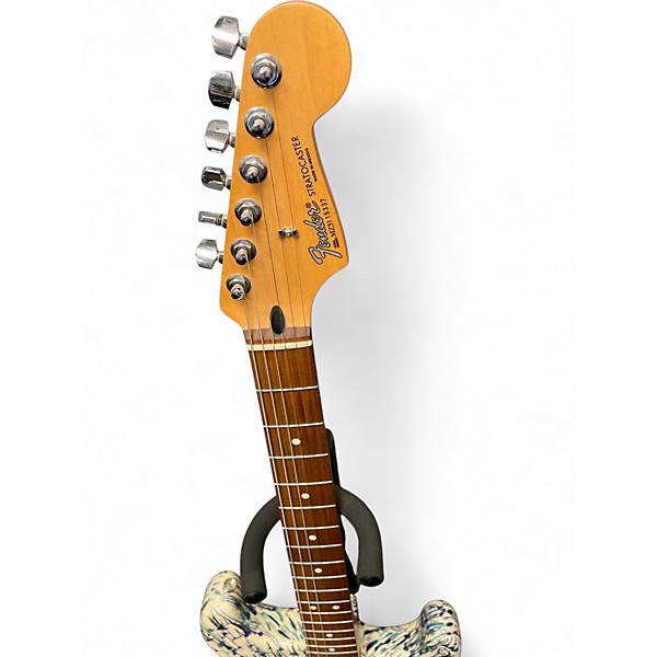 Used Fender FSR "SPLATTERCASTER" STANDARD SPLATTER STRATOCASTER SPLATTER Solid Body Electric Guitar