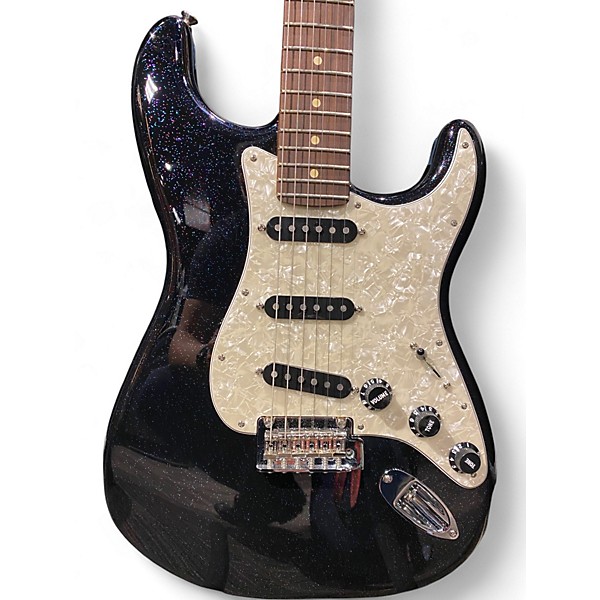 Used Fender 70TH ANNIVERSARY PLAYER STRATOCASTER NEBULA NOIR Solid Body Electric Guitar