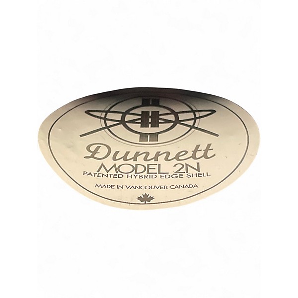 Used Dunnett 6.5X14 2N Classic Titanium Tourbillon  Black with Gold Hardware Drum