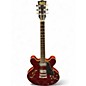 Used Rhapsody Semi Hollow  Red Hollow Body Electric Guitar thumbnail