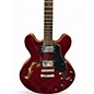 Used Rhapsody Semi Hollow  Red Hollow Body Electric Guitar