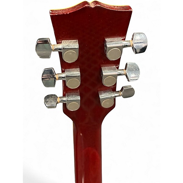 Used Rhapsody Semi Hollow  Red Hollow Body Electric Guitar