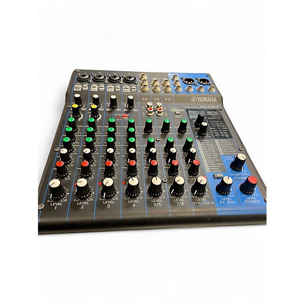 Used Yamaha MG10XU 10 Channel Mixer with Effects Unpowered Mixer