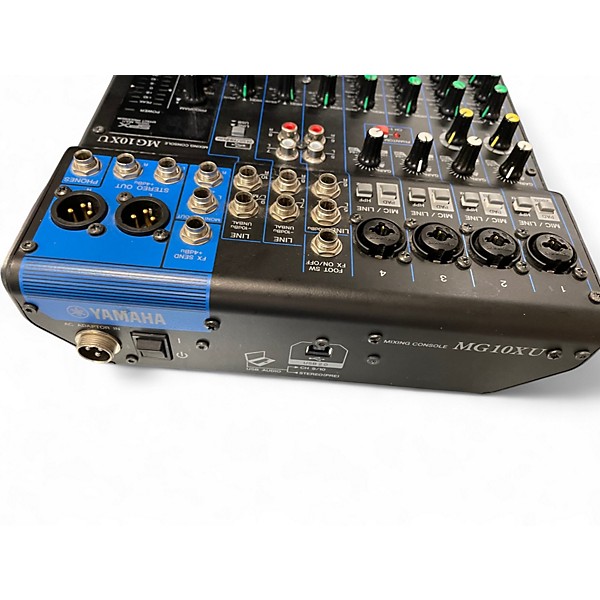 Used Yamaha MG10XU 10 Channel Mixer with Effects Unpowered Mixer