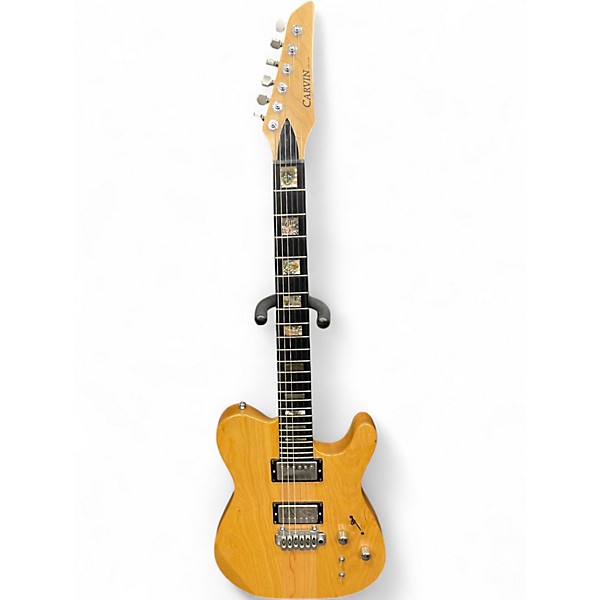 Used Carvin TL60 Natural Solid Body Electric Guitar