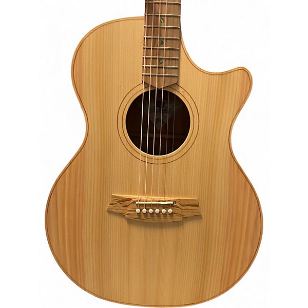 Used Cole Clark AN2EC-BB Natural Acoustic Electric Guitar