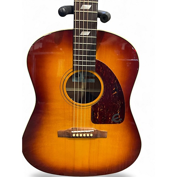 Used Epiphone FT79 Vintage Sunburst Acoustic Electric Guitar