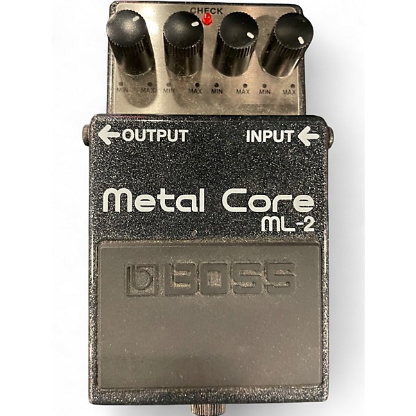 Used BOSS ML2 Metal Core Distortion Effect Pedal