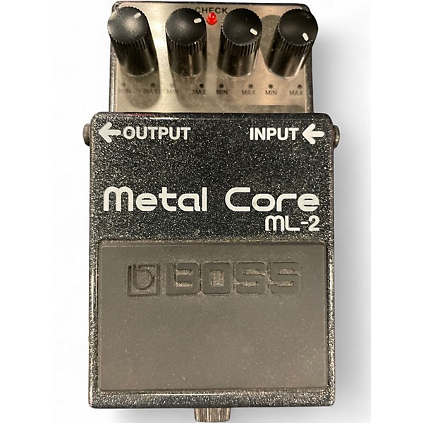 Used BOSS ML2 Metal Core Distortion Effect Pedal