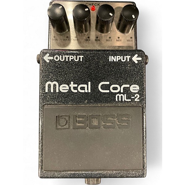 Used BOSS ML2 Metal Core Distortion Effect Pedal